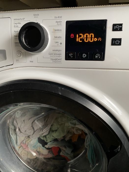 Peças Hotpoint NS-824-WKSPTN D 8Kg 1200RPM Classe D
