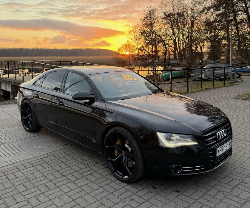 Audi A8 D4 4.2 TDI V8 – Pakiet Design Selection | Night Vision | 4x Masaże | Soft Close | Balao | Zamiana