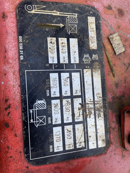Podnośnik elektryczny wózek paleciak Linde