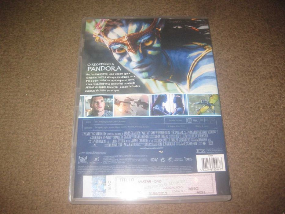 DVD "Avatar" de James Cameron