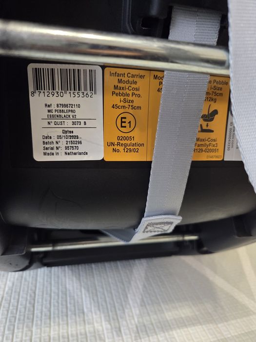 Fotelik samochodowy MAXI COSI PebblePro