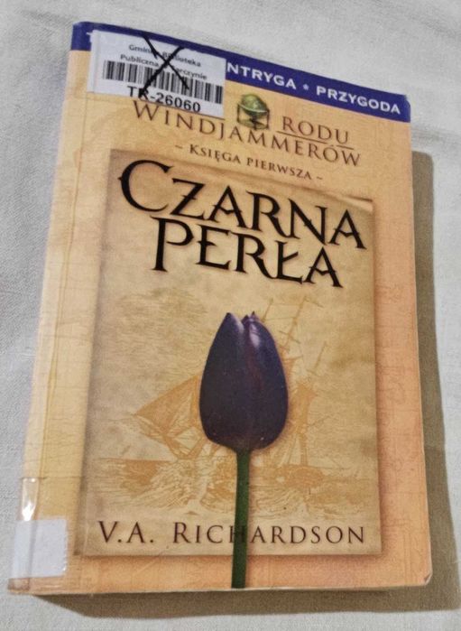 Czarna Perła. Księga pierwsza Saga rodu Windjammerów V. A. Richardson