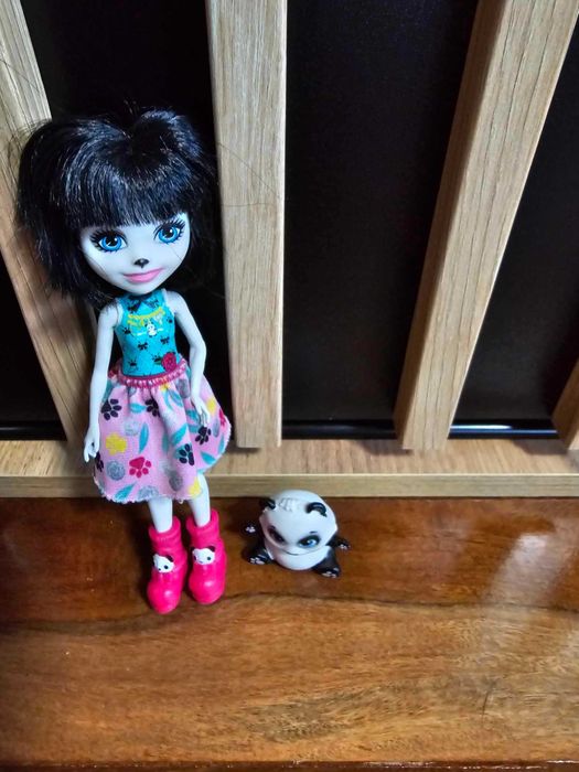 Entchantimals Panda lalka + zwierzę