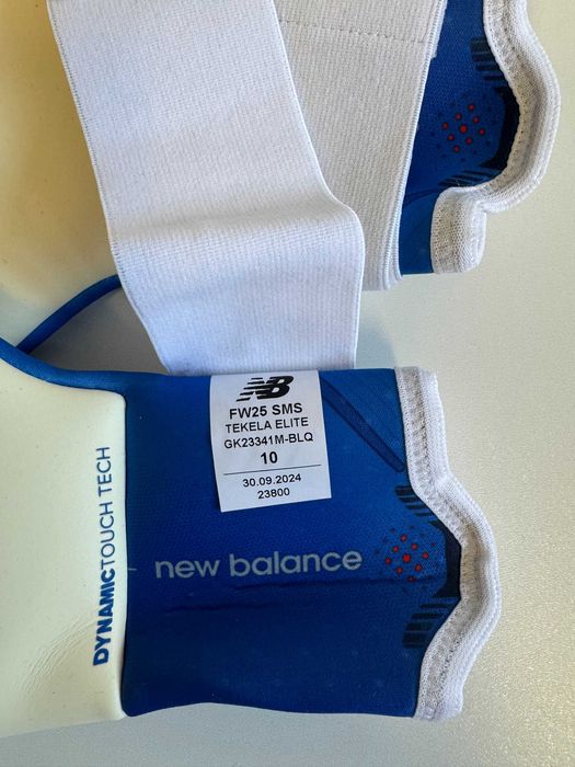 Rękawice Bramkarskie New Balance Tekela eLITE - Niebieski
