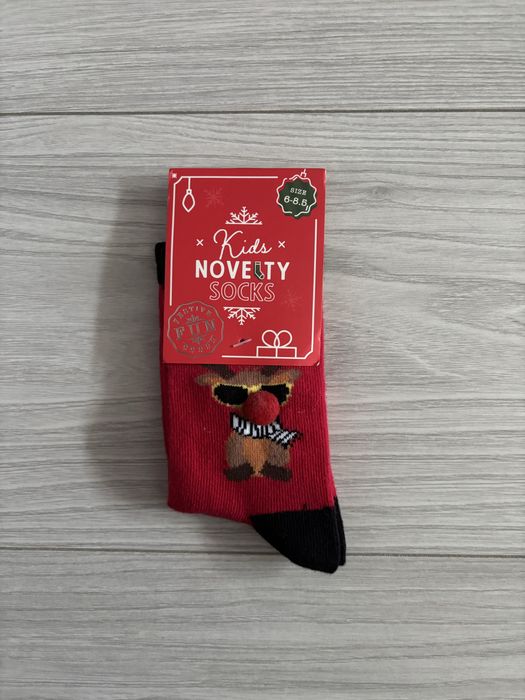 Skarpetki świąteczne renifer