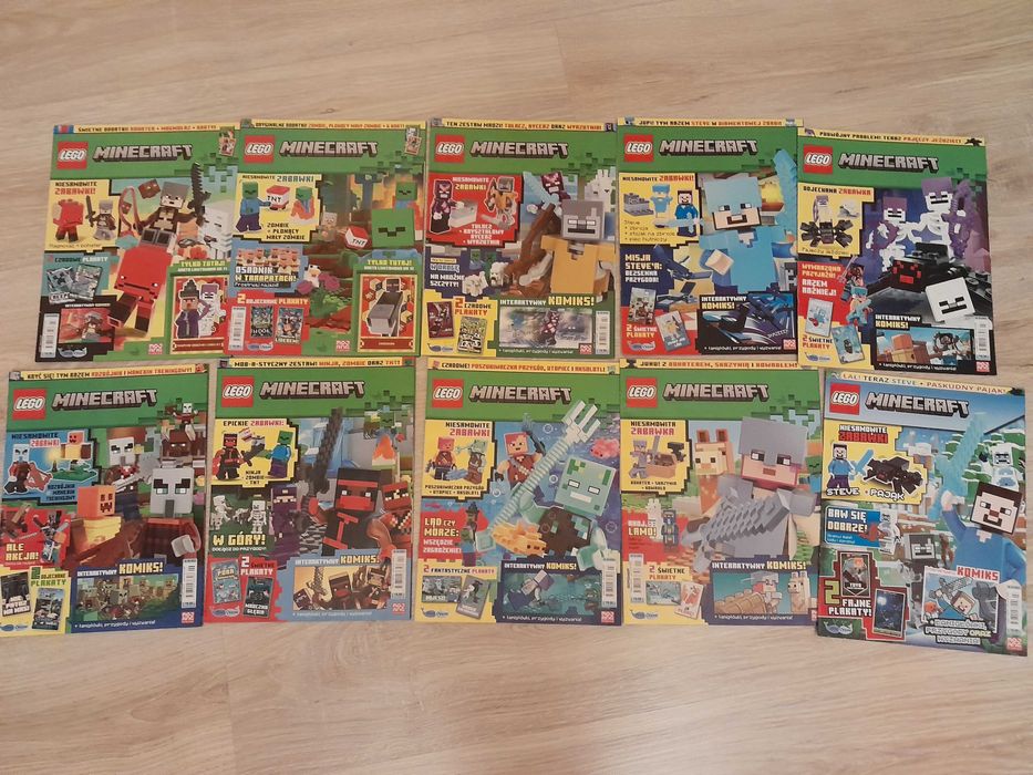 magazyn lego minecraft *10 bez figurek