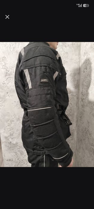 Мотокостюм DRIVE Polo текстиль чёрный демисезон — куртка L,