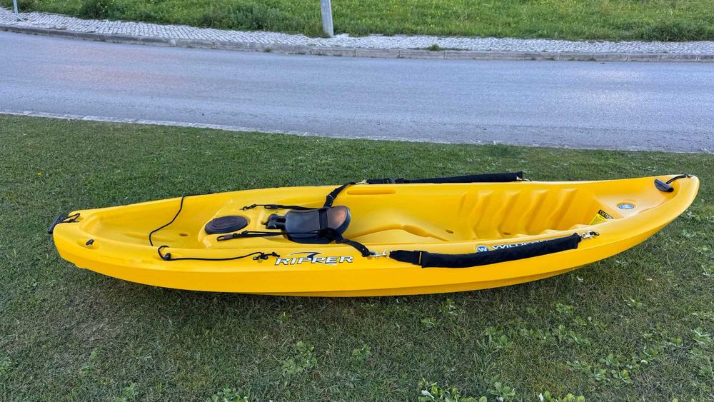 Kayak Wilderness Ripper Pagaia em Carbono e 2 Coletes
