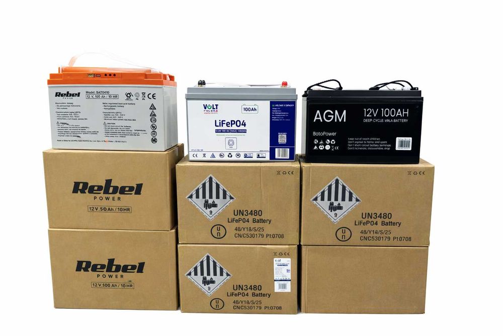 Акумулятор 12V 100Ah LiFePO4 / AGM / GEL (з LCD дисплеєм)