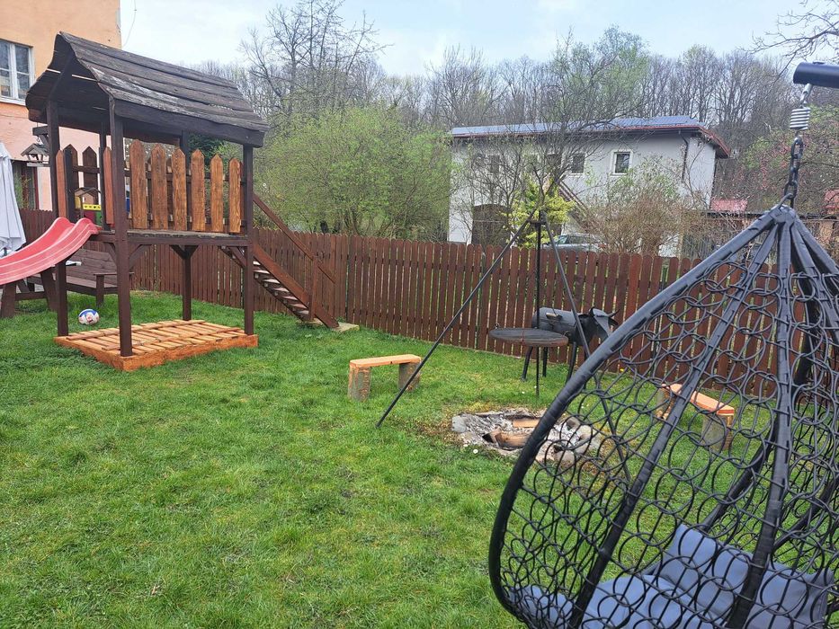 Apartament w Górach Kaczawskich z balią