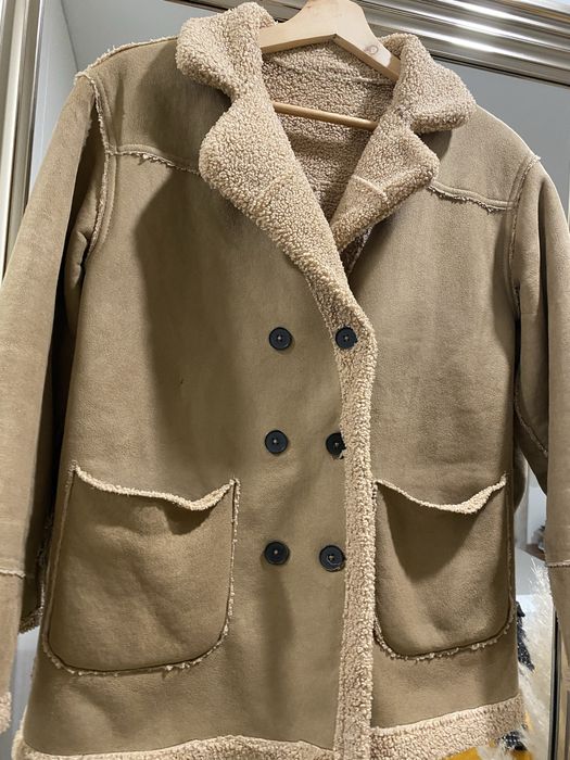 Casaco reversivel de pelo