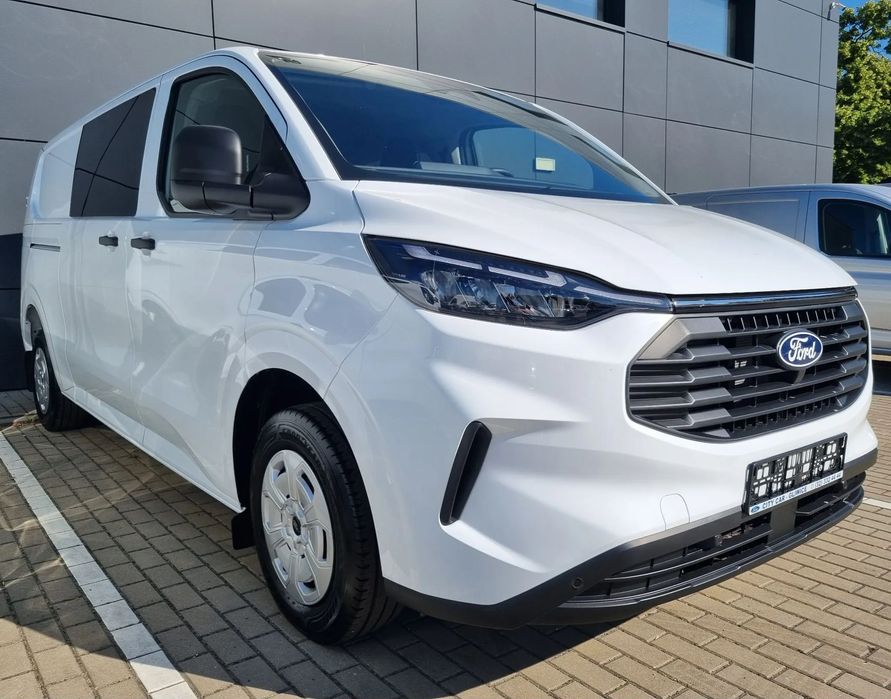 Ford Transit Custom  Doka - DCIV - Brygada 6 miejsc Nowy Custom