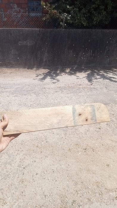 Lenha de tábuas .
