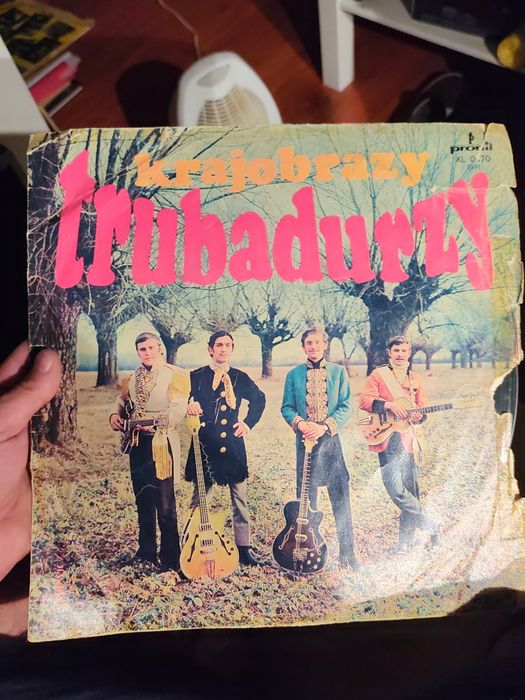 Winyle pierwsze tłoczenia Trubadurzy Skaldowie