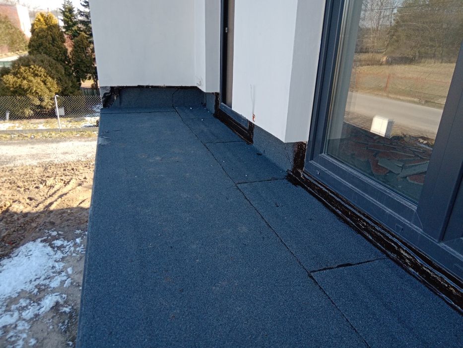 Dachy płaskie,dach,taras,papa termozgrzewalna,balkony, hydroizolacja