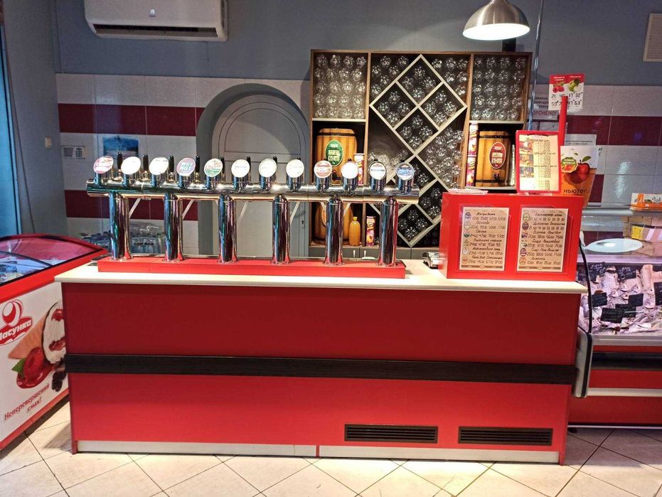 Комплект пивного оборудования для кафе бара ресторана 3-20 сортов