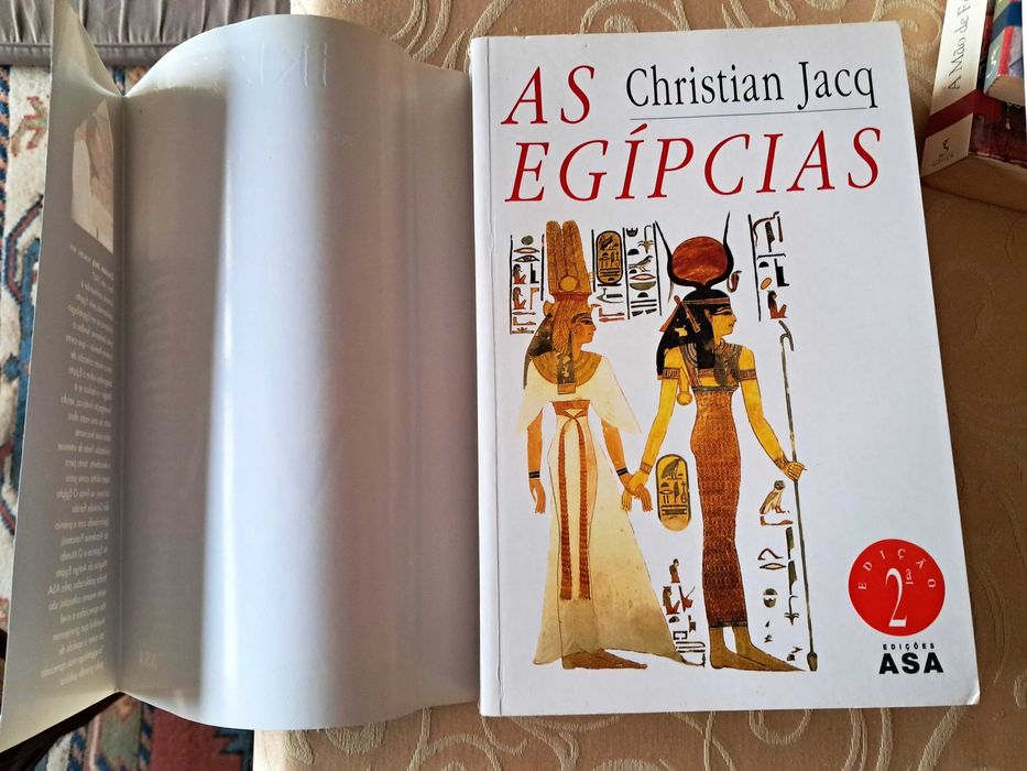 Obras de Lindsey Davis e Christian Jacq