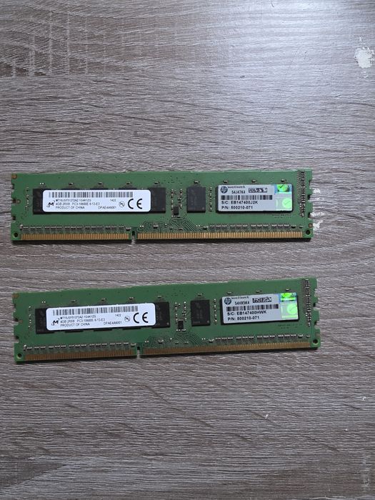 Memoria ram 4gb 2 unidades