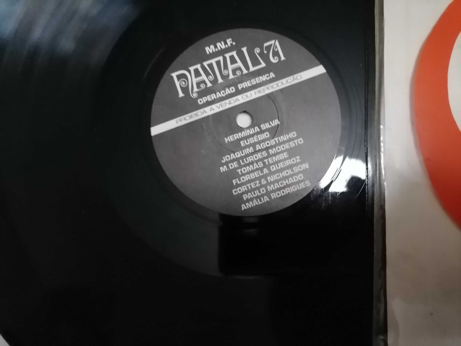 LP Movimento Nacional Feminino Natal 71 c/ EUSÉBIO, AMÁLIA, AGOSTINHO