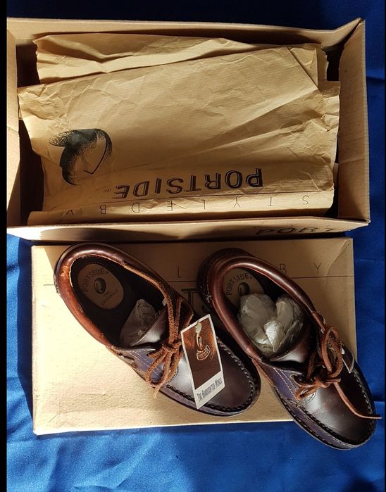 Sapatos vela Portside tam.36 castanhos Nunca usados