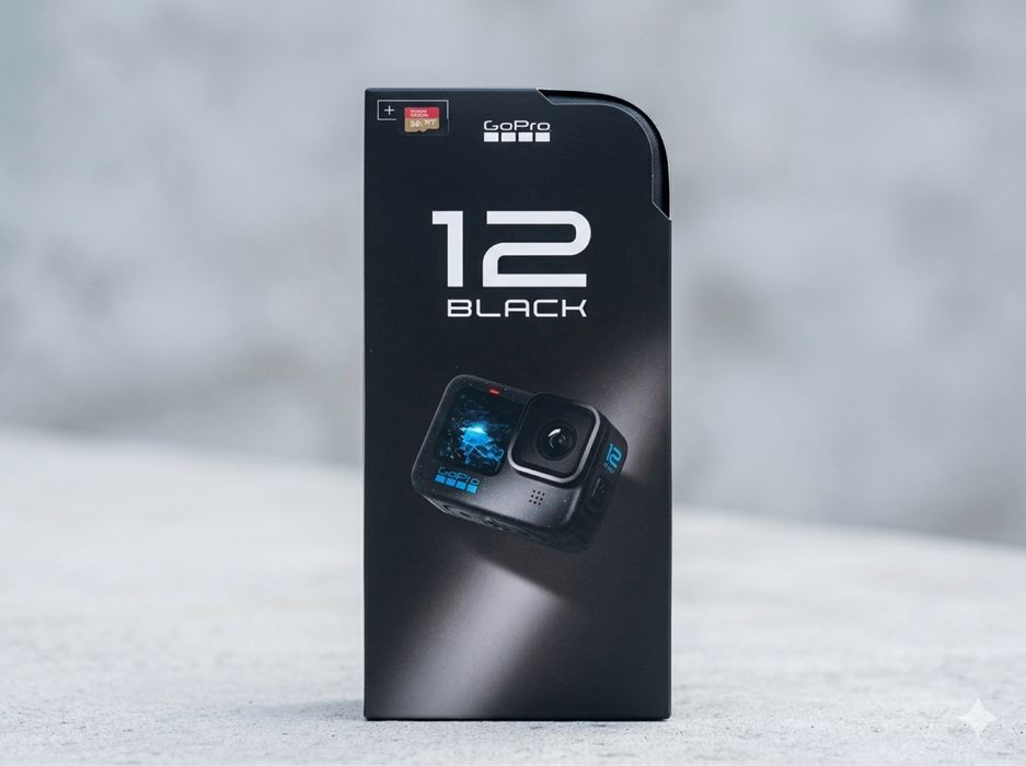 Нова GoPro HERO 12 Black | Запакована + Відеоогляд | Оригінал