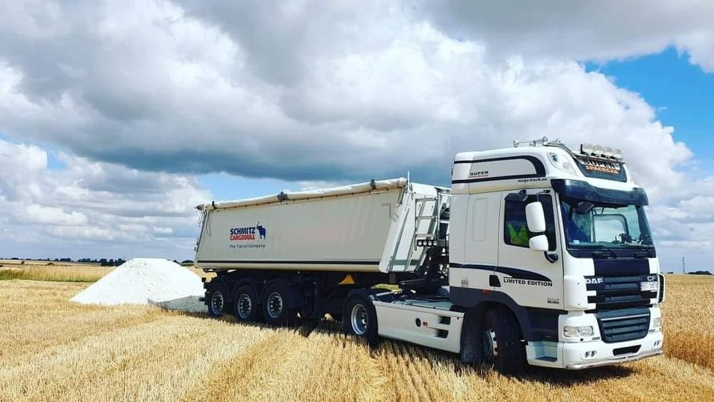 NAWÓZ WAPNIOWO – MAGNEZOWY luzem 27 ton wapno na pole