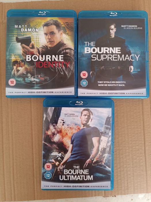 Blu ray "The Ultimate Bourne Collection", box set (portes grátis)