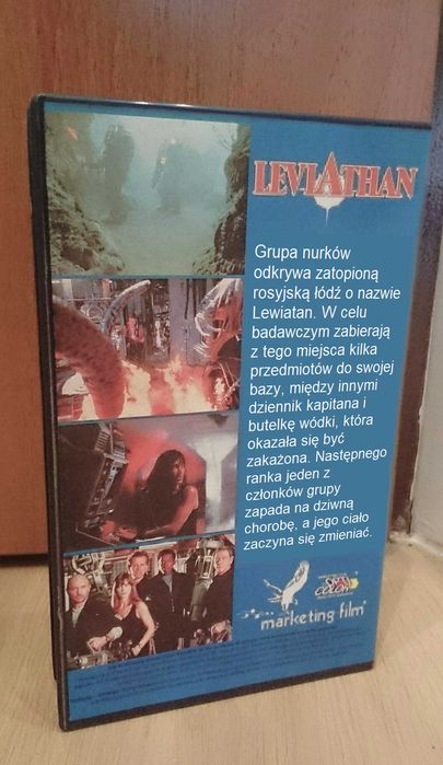 Nigdy Nie Mów Śmierć / Lewiatan Leviathan - VHS Filmy KARATE kasety Magnetowid