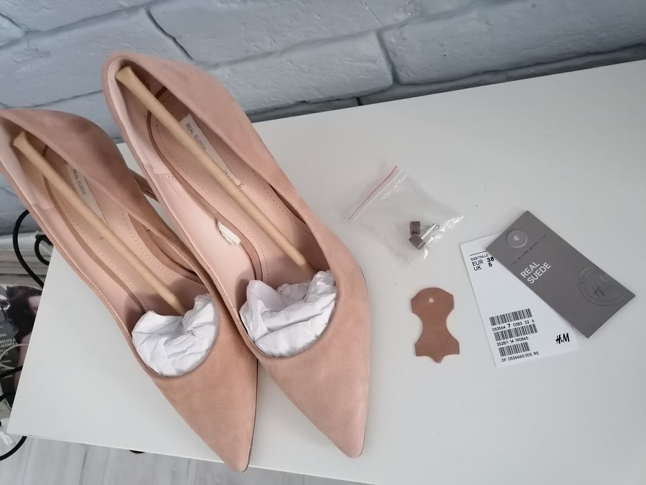 Szpilki H&M Premium Quality rozm. 38