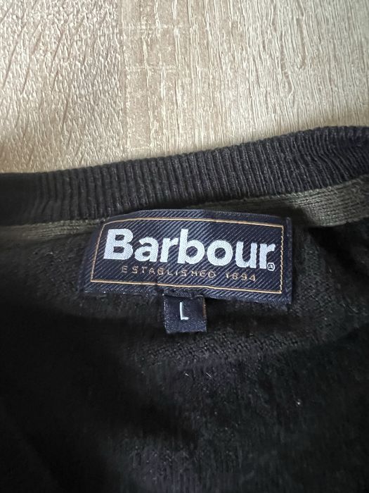 Чоловічий джемпер светр Barbour в чудовому стані