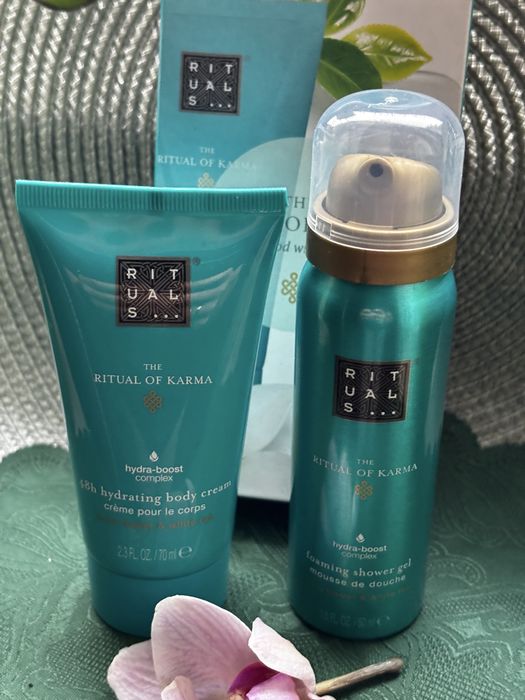 Rituals - The Ritual of karma zestaw krem i pianka pod prysznic - nowe