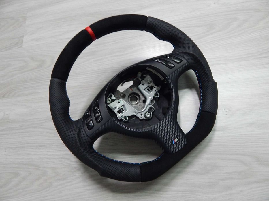 BMW E46 E39 Lift - kierownica sport M-Pakiet multifunkcja alcantara