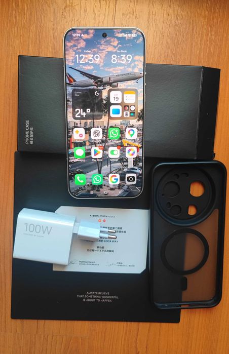 Xiaomi 17 Ultra Leica Edition Branco Bege +  Kit Leica - UNICO no OLX