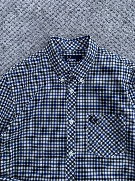 Fred Perry Classic Casual Shirt Size:M класична кежуальна сорочка