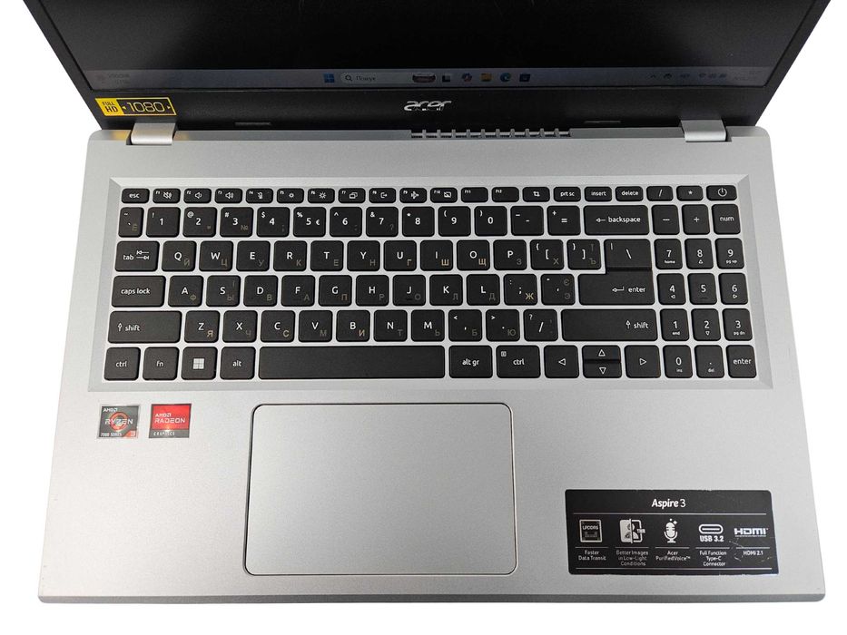 Ноутбук Acer Aspire 3 A315 Ryzen 3 7320U 4(8)|Radeon 610M|8Gb|256Gb