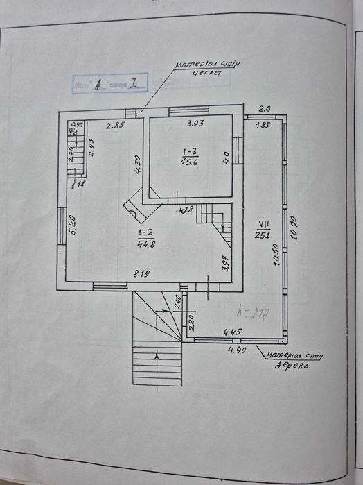 Будинок з ділянкою біля гір