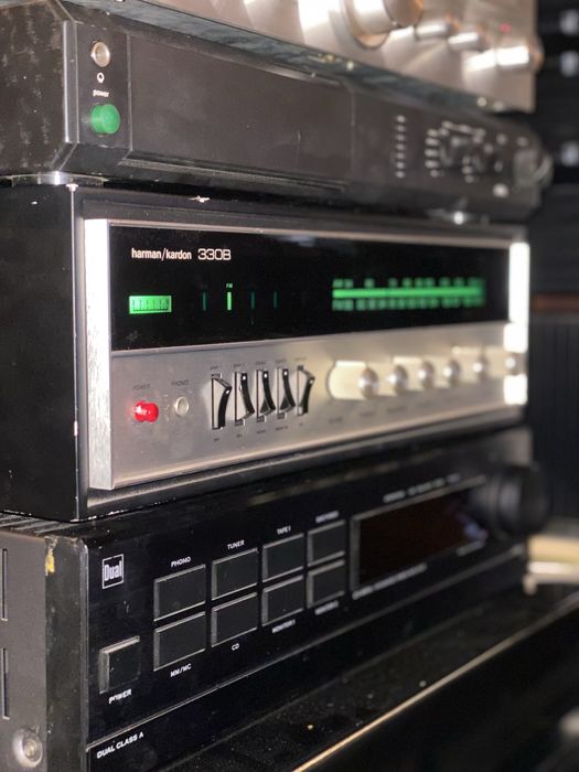 Preamp/Amplituner Harman/kardon 330B potężne analogowe brzmienie