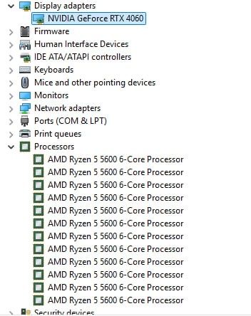 Komputer gamingowy / RTX 4060 / Ryzen 5 5600 / 32 GB RAM