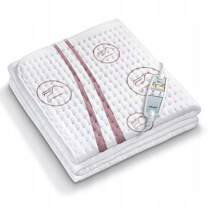 Koc z poliestru elektryczny Beurer UB90 80x150 cm wielokolorowy