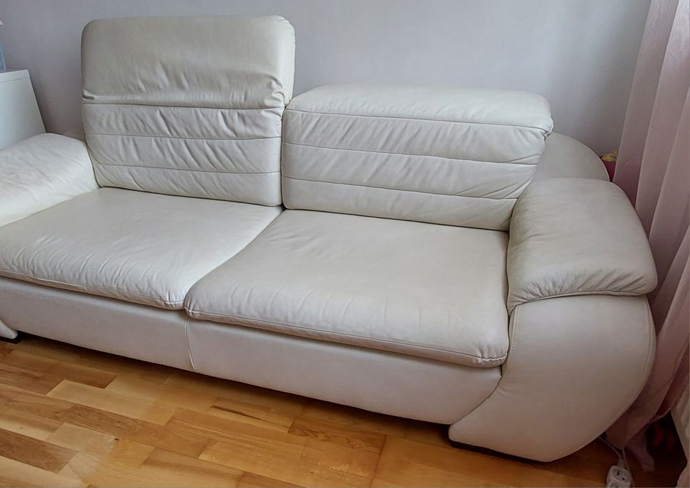Sofa skórzana skóra naturalna