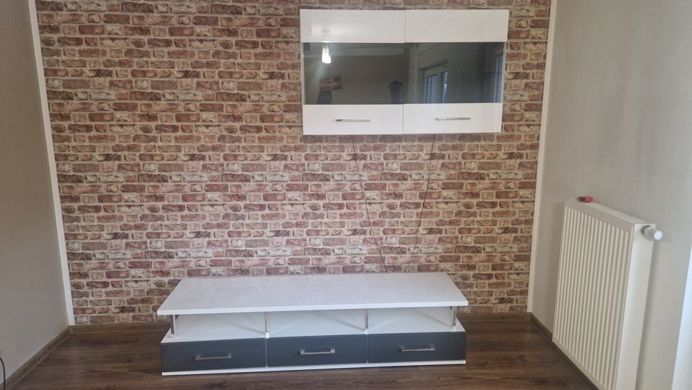 Szafka RTV+witryna wisząca