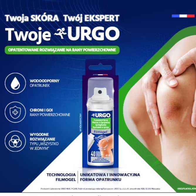 URGO FILMOGEL Opatrunek na rany w sprayu 40 ml