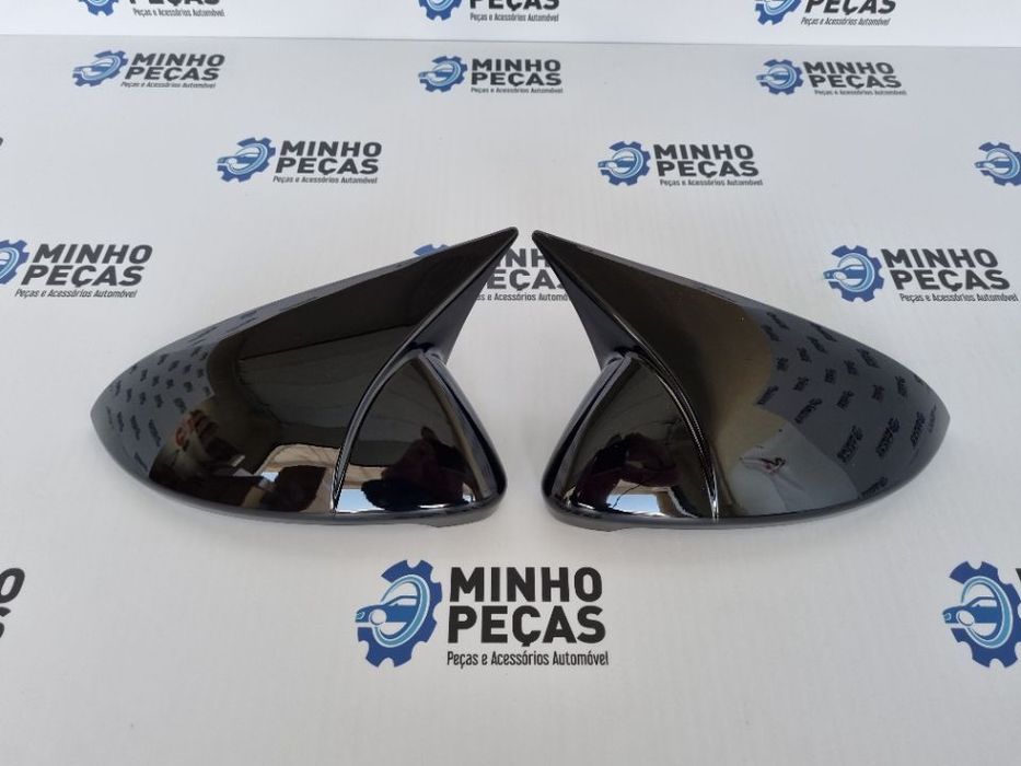 Capas de Espelho Vw Golf 7 VII Preto Brilho