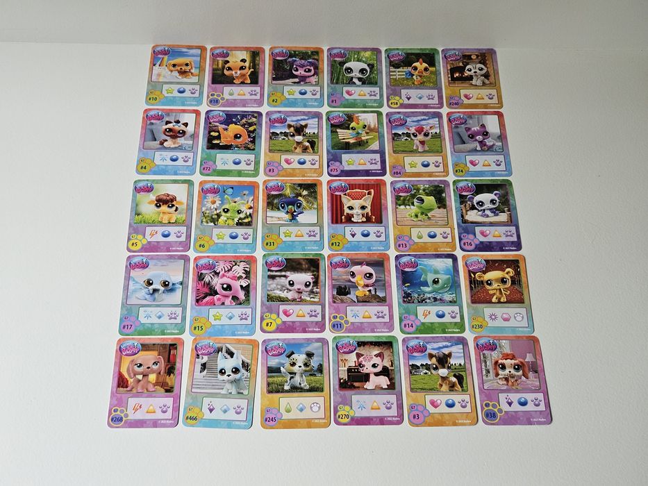30 kart Littlest pet shop