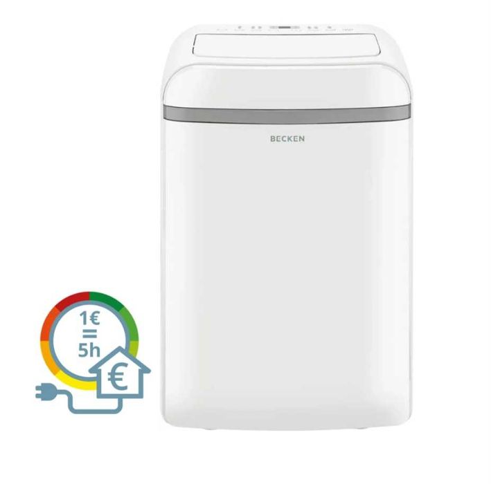 Ar condicionado portatil BECKEN BAC4255 (23 m² - 12000 BTU - Branco)