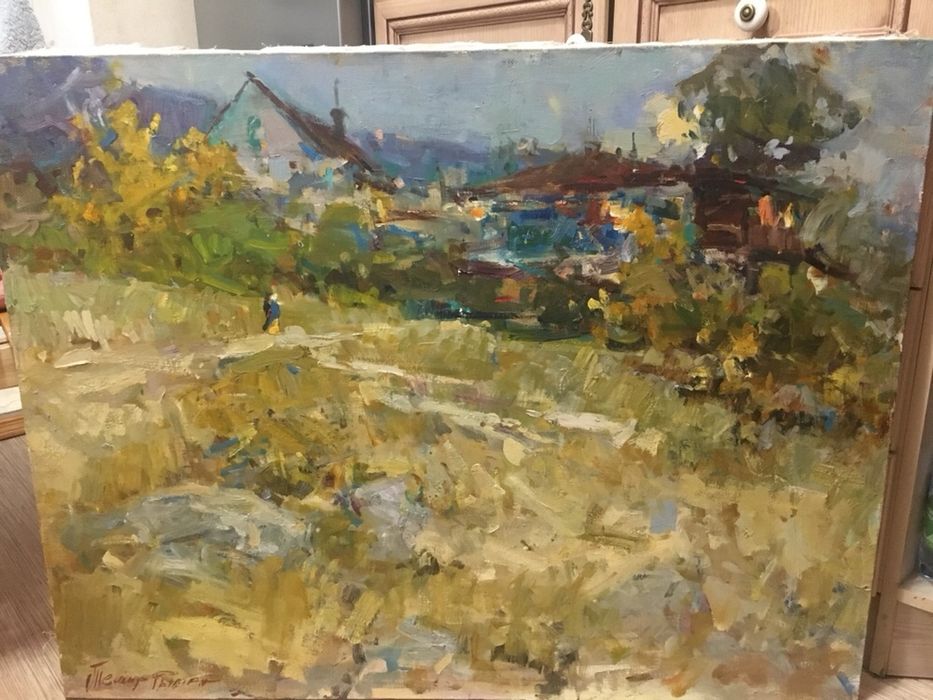 Картина «Осень». Художник Темир Рыман