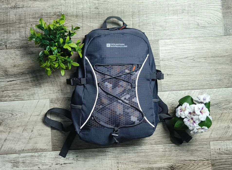 [18L] Спортивний рюкзак Mountain Warehouse сірий з рефлективами