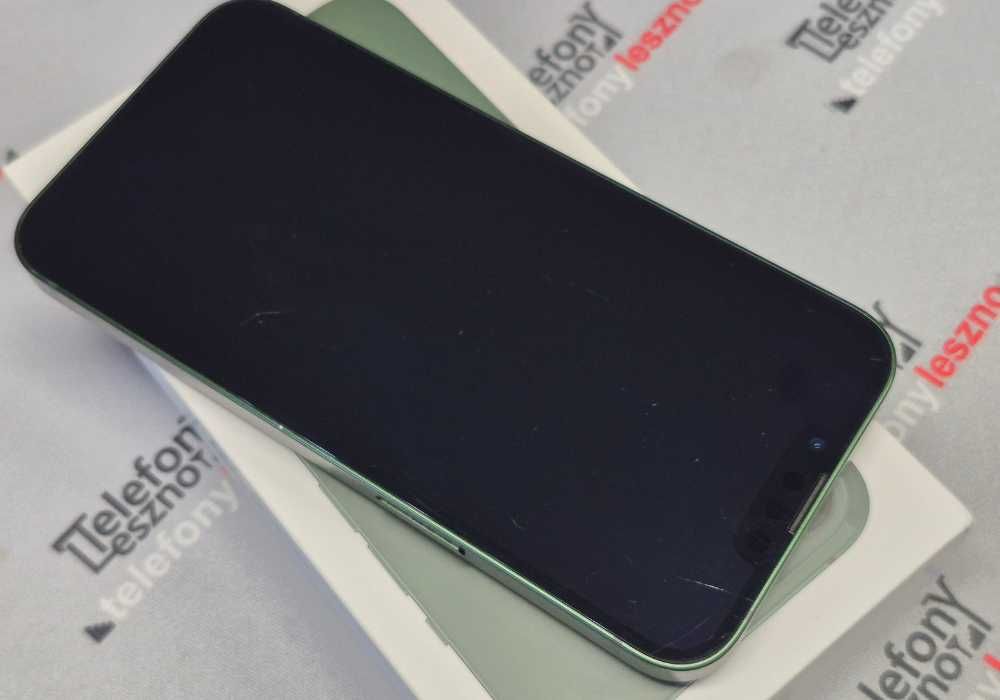 Apple iPhone 13 | 128 GB | Kondycja 88 % | zielony | szkło GRATIS !