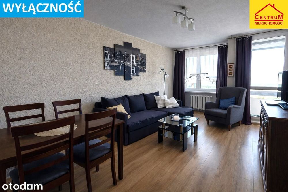 Mieszkanie z balkonem z pięknym widokiem na panoramę miasta