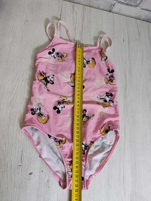 Miki Minnie Mouse strój kostium kąpielowy jednoczęściowy 116/122 różow